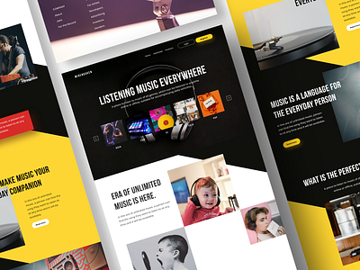 Mirengaken - Music Everywhere Landing Page