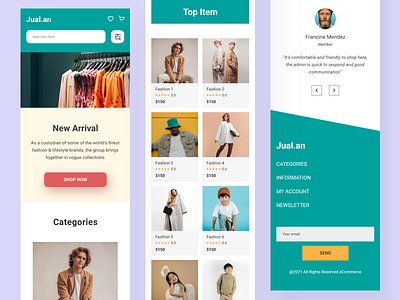 Jual.an - Responsive Online Store App