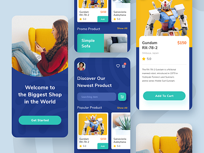 Online Shop Design App