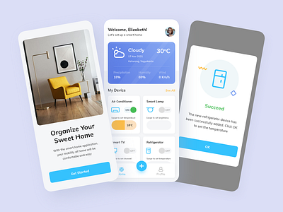 Smart Home App mobile network product design ui uidesign ux