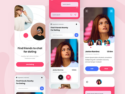 Malming - Dating Design App