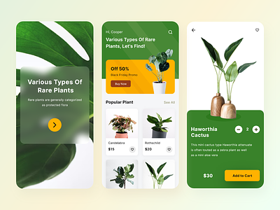 Planta - Plant Design App design app fresh green health mobile plant product design ui uidesigner uiux ux