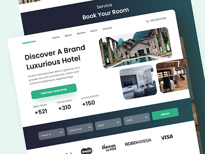 Habitacion - Booking Hotel Landing Page