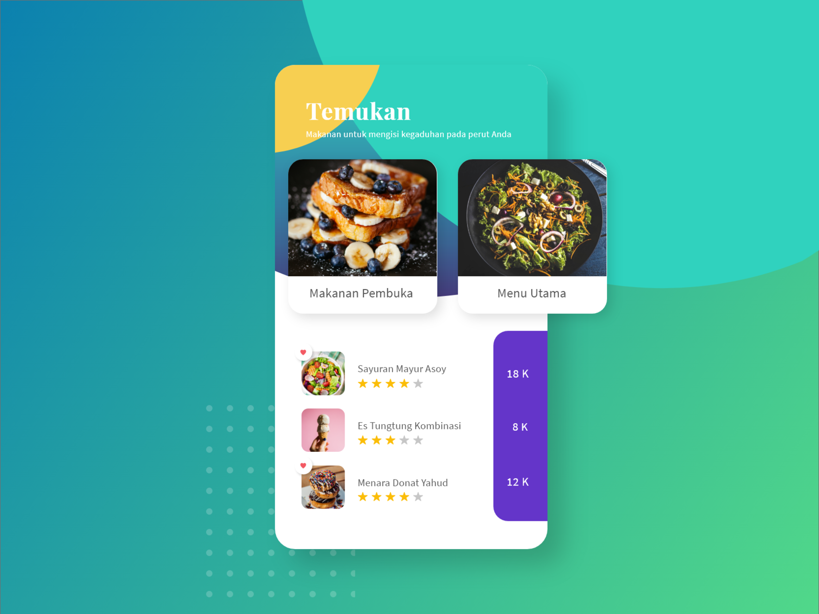 Search Food Design App By Ipanadh On Dribbble