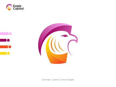 Eagle Capital animal bird birds brand brand design branding business clever colorfull creative design eagle graphic design logo logo design logotype retail simple