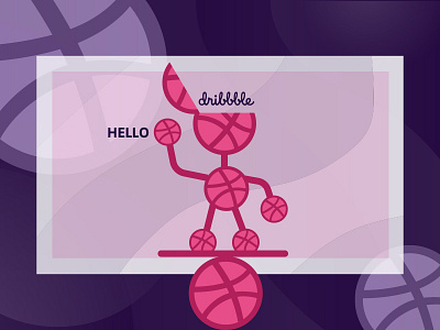 Hello Dribbble! dribbble hello thanks