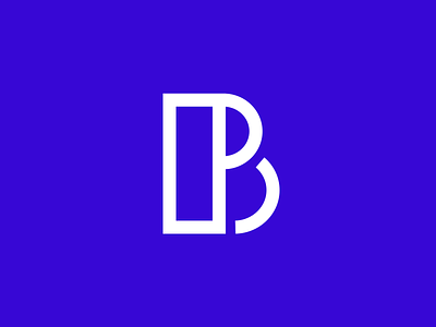PēBē logo monogram sketchapp vector