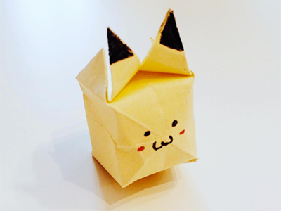 Origami Pikachu crafts pokemon origami paper