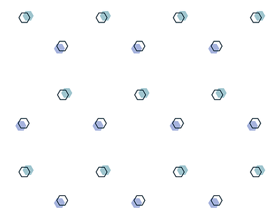 Hexagons blue digital geometric hexagon lilac line minimal pattern purple shapes