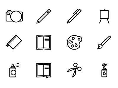 Create art craft create design icons noun project