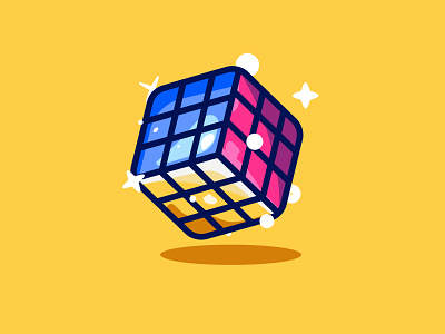 Cube Illustration art cube cubes design flat game icon icon set iconset illustration kids puzzle set uiux ux