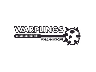 Warplings Option 3 gaming club illustrator logo