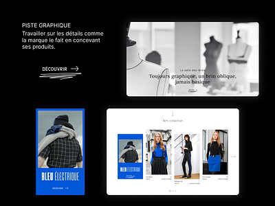 Fasion e-commerce ecommerce fashion identity minimal responsive web web design website