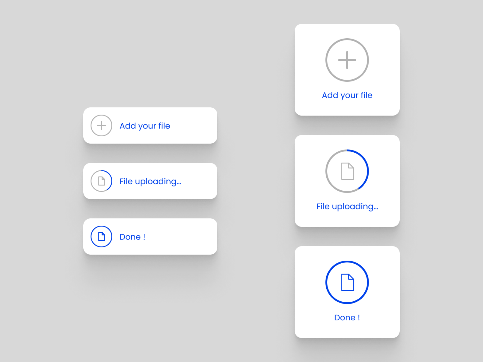 #dailyui #031 File upload by Nolwenn Sabatier on Dribbble