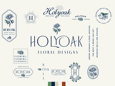 Holyoak Floral Designs Brand Sheet