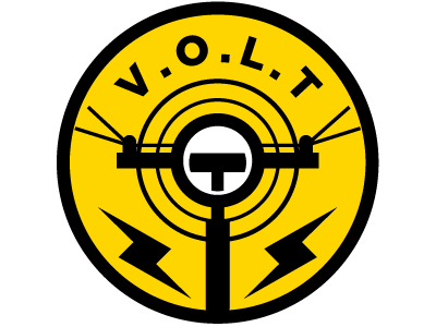 Volt Logo Sketch 2 construction electricity inspection lightning yellow
