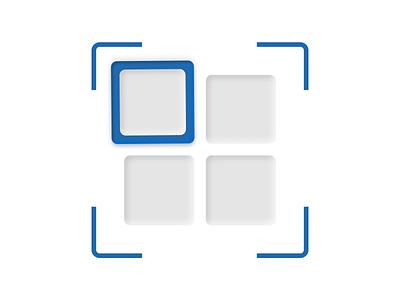 ScreenShot Organizer Icon app design graphic design icon logo minimal