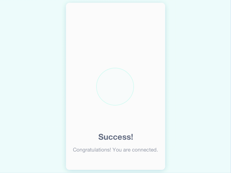 Success screen after effects animation app done success ui