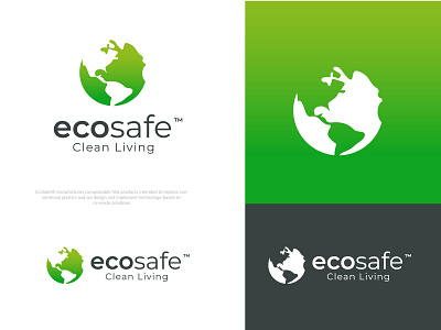 EcoSafe Globe Logo