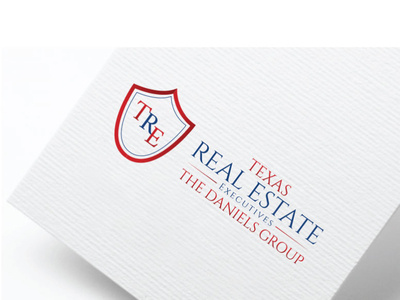 Texas Real Estate Executives branding clean creative design flat icon logo