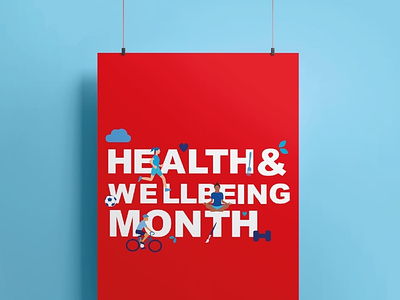 Health & Wellbeing typography adobeillustrator branding design illustration nhs typography