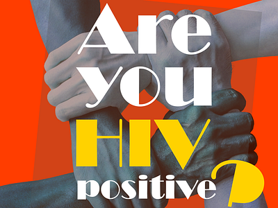 HIV support group poster design diversity graphicdesign hiv nhs poster posterdesign typography