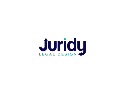 Juridy Legal Design legal design letter j logo