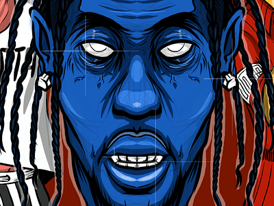 Travis Scott HeadHaunted Symmet graphic design icons illustration music travis scott