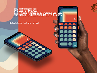 Daily UI - Day 4 - Retro Mathematics addition calculator calculatordesign colorful dailyui004 dailyuiday4 designthinking mathematics retro subtraction tip traditionaldesign ui uidesign uidesigner vibrant