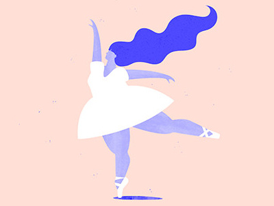 Dancing into the Weekend ballet dancer dancing editorial illustration human illustration illustrator person vector woman