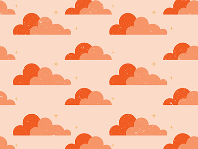 Sweet Little Clouds adobe illustrator cloud pattern clouds illustration illustrator pattern stars texture vector vector art vector illustration
