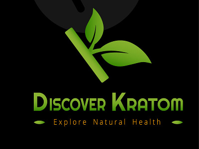 Discover Kratom Logo 14 design logo