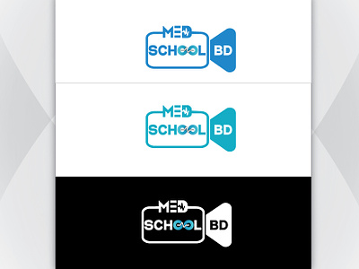 Med School BD logo creative logo design design logo vector