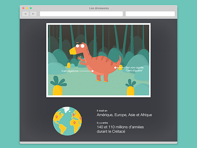 Dinosaurs educational website 2