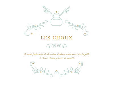 Les choux - french cooking