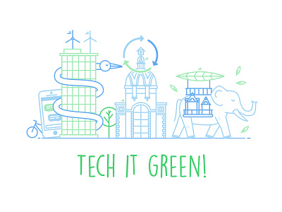 Tech it green!