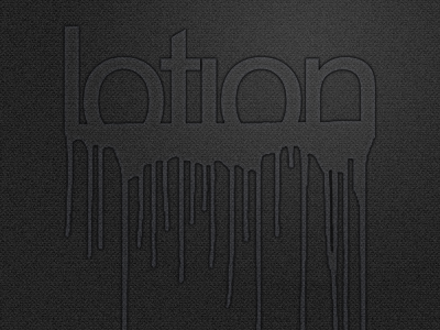 Lotion Logo denim graffiti logo skate