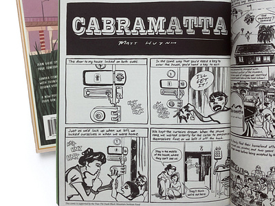 believer cabramatta brush comics illustration ink