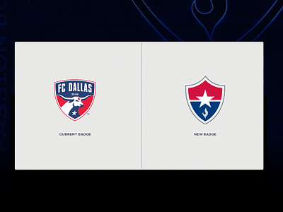 FC Dallas Badge Design athletics badge branding club design futbol logo shield soccer sports