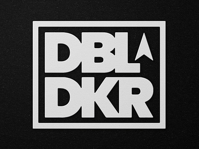 DBLDKR Logo adventurous bold logo logotype mark travel
