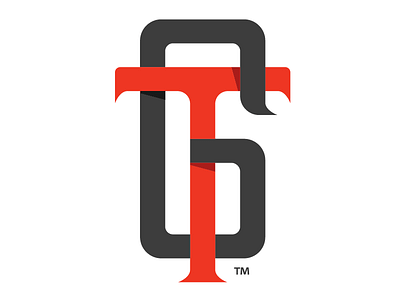 T&G Consultores Logo for Accounting Firm brand branding logo mark monogram symbol