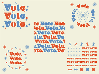 Vote! design graphic design print vote