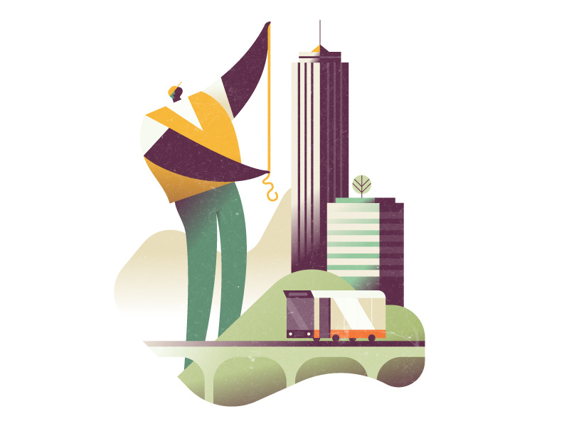 Infrastructure & mobility by Philip Vermeesen on Dribbble