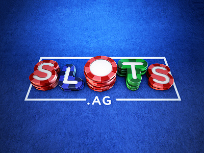 Slots.ag 3d casino chip logo slots token