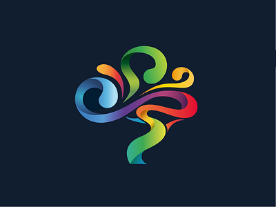 Colorful Tree Logo branding color colorful illustration illustrator life logo tree