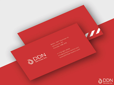 DDN Services Business Cards branding branding identity business cards logo logo design stationery