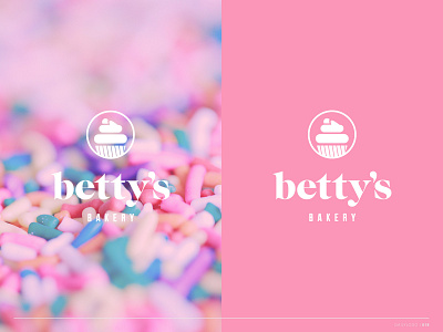 Daily Logo Day 18 bakery betty branding branding identity cupcakes daily challenge daily logo dailylogochallenge design dessert food identity design logo logo design sprinkles vector