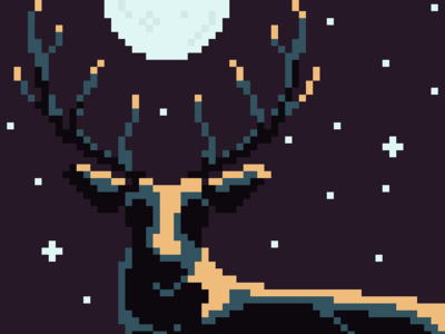 #Octobit - Elk aseprite octobit pixel