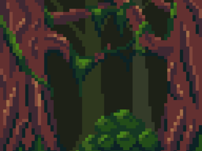 #Octobit - Deep In A Jungle aseprite octobit pixel