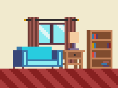 #Octobit - 3 Furniture Items aseprite octobit pixel